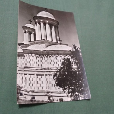 CARTE POSTALA CIRCULATA STREHAIA-MANASTIREA GURA MOTRULUI foto
