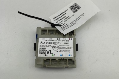 Modul de control ușă st&amp;acirc;nga față MERCEDES-BENZ E W213 2016 OEM: A2139000718,A2139010208,A2139027011,A2C7470780800 | 31354252 foto