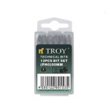 Cumpara ieftin Set de biti cruce Troy 22222, PH2, 50 mm, 12 bucati