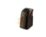 Mini Aeroterma Electrica cu Telecomanda pentru Camera sau Birou, Afisaj LED cu Control Temperatura, Element de Incalzire Ceramic, Putere 400W, Negru