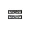 Set 2 suporti numar inmatriculare 3D &quot;VIP&quot; Automotive TrustedCars