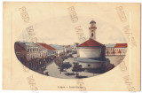 1172 - LUGOJ, Timis, Church, Market, Romania - old postcard - used - 1915