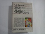 Cumpara ieftin PANORAMA POEZIEI UNIVERSALE CONTEMPORANE - A. E. BACONSKY