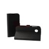 Husa Flip Stand Magnetica UTOK 351D, Neagra, Protectie Completa