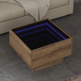 vidaXL Masă de cafea stejar artizanal 50 x 50 x 30 cm Lemn compozit