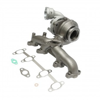 Turbo VW Golf V, Seat Leon 1.9 TDI 2006-2009 cod motor BLS, DPF cod OEM 03G253014M/MX/MV foto