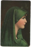 Pictura de Jean J. Henner - Studienkopf, vedere Stengel