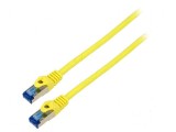 Cablul patch S/FTP 6a litat CCA LSZH galben 1m 26AWG, Lanberg