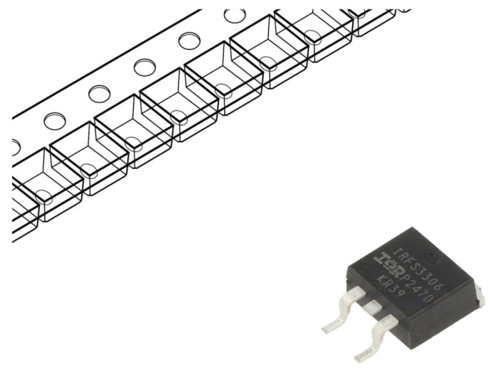 Rezistor N-MOSFET 60V 110A D2PAK