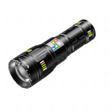 Lanterna de mana multifunctionala cu laser LED, IP65, USB