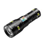 Lanterna de mana multifunctionala cu laser LED, USB, IP65