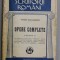 VASILE ALECSANDRI - OPERE COMPLETE , TEATRU II , 1928