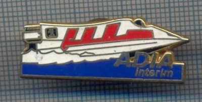 AX 921 INSIGNA - MARINAREASCA - SALUPA - ADIA interim -PENTRU COLECTIONARI foto