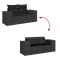 Patio Sofa Set 9-Locuri Black - 15