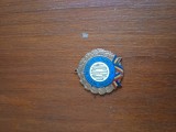 Insigna UCECOM ,Pentru merite deosebite in munca ,