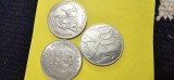 Germania REPUBLICA DEMOCRATA lot de 3 moneda de 10 mark marci
