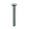 Surub cu cap hexagonal, filetat complet, otel, zincat alb, DIN933-8.8, M16 x 100 mm