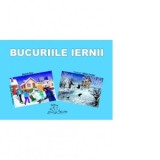 Bucuriile iernii. Set de 8 planse educative