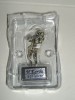 M3C21 - MINIATURA ARGINT 925 - K. HARSHI - FIDDLER 3.25&quot; FIGURINE VIOLONIST