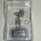 M3C21 - MINIATURA ARGINT 925 - K. HARSHI - FIDDLER 3.25&quot; FIGURINE VIOLONIST
