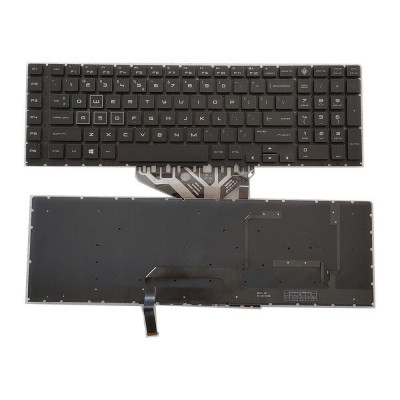 Tastatura Laptop, HP, Omen 5 Plus 17-CB, TPN-C144, iluminata RGB, layout US foto