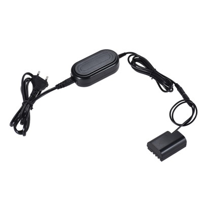 AC adapter replace DMW-AC8 + DMW-DCC12 pentru Panasonic GH3, GH4, GH5 foto