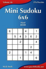 Mini Sudoku 6x6 - Hard - Volume 46 - 276 Puzzles foto