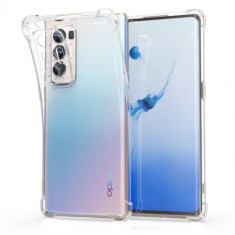 Husa pentru Oppo Find X3 Neo, Silicon, Transparent, 54715.03 foto