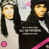 Vinil LP Milli Vanilli &lrm;&ndash; All Or Nothing - The U.S.-Remix Album (VG++)