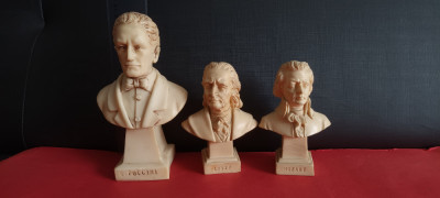 Bust Puccini / Liszt / Mozart foto