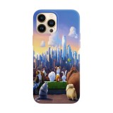 Husa compatibila cu Apple iPhone 14 Pro Max model The Secret Life of Pets, Silicon, TPU, Viceversa, Transparent, Carcasa