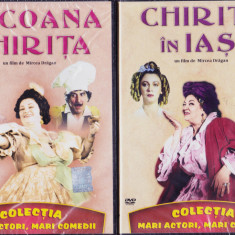 DVD Film de colectie: Coana Chirita / Chirita in Iasi (set x2 discuri SIGILATE )