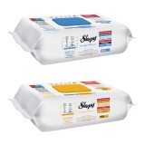 Set 2x 100 Buc Servetele umede curatenie cu Otet si Bicarbonat Sleepy Easy Clean, Bleach Additive &amp;amp; Herbal Soap