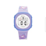 Ceas digital de copii, Mingrui MR2207LK, data, iluminare, rezistent la apa 30 metri, rezistent socuri, mov