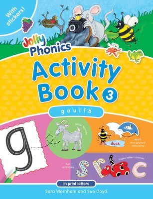 Jolly Phonics Activity Book 3 (in Print Letters) foto