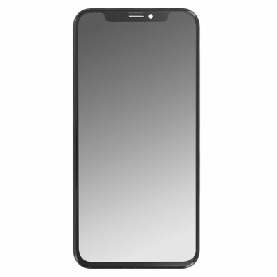 Display iPhone XS Hard OLED touchscreen cu rama, negru foto