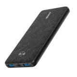 Anker - Power Bank PowerCore III Sense 10K (A1248G11) - 2x USB, Type-C, 10000mAh, 18W - Black