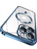 Huse silicon cu incarcare wireless compatibila cu Iphone 16 Pro Max Albastru, Carcasa