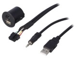 Adaptor USB/AUX PER.PIC pentru Iveco Daily 2017-