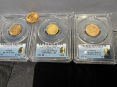 4 Monede Romanesti de AUR