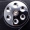 Kit ornamente cromate laterale fixare viziera casca MT Retro Leather (colectia noua)