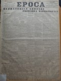 Ziarul Epoca, 27 Noiembrie 1899 ; Dezbaterile adresei ; Razb. din Africa de Sud