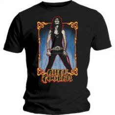 Tricou Unisex Alice Cooper: Vintage Whip Washed foto