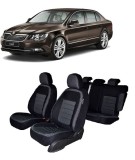 Cumpara ieftin Set huse scaune dedicate SKODA SUPERB 2013-2015 Premium (Bancheta fractionata si husa cotiera), Umbrella