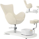 Scaun cosmetic pedichiura cu baie pentru picioare pentru salon spa