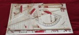 material didactic set desen tehnic produs de BETZOLD INSTRUMENTE geoliner Trusa de instrumente geometrice magnetice