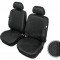 Huse scaune auto imitatie piele Opel Zafira A 1999-2010 set huse fata, culoare negru