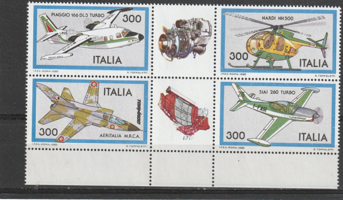 Transporturi,aviatie,1982,Italia.