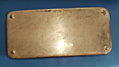 Casoleta inox vintage sterilizare depozitare transport instrumentar medical chirurgical greutate 2 kg 34cm/16.5cm/7 cm ITM stare conform foto foto