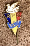 QW9 N9 91- Insigna - tematica pace - comunism RPR